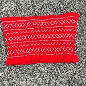 NWOT bandeau swim top